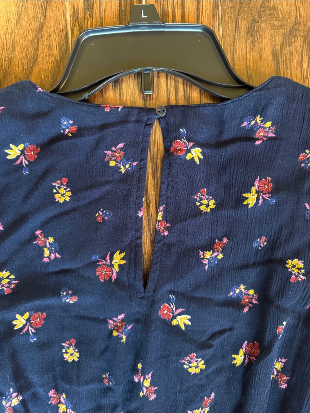 Old Navy Sleeveless Navy dress, size medium - Picture 6 of 6